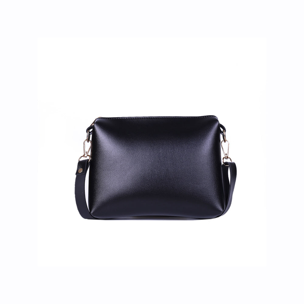 Job Joy Red And Black 2 Pcs Handbag