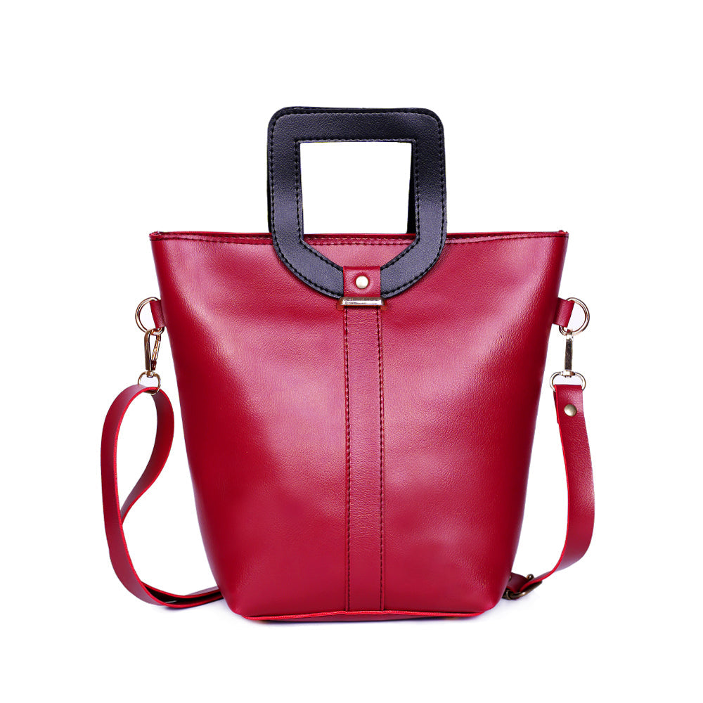Victoria Maroon Ladies Handbag