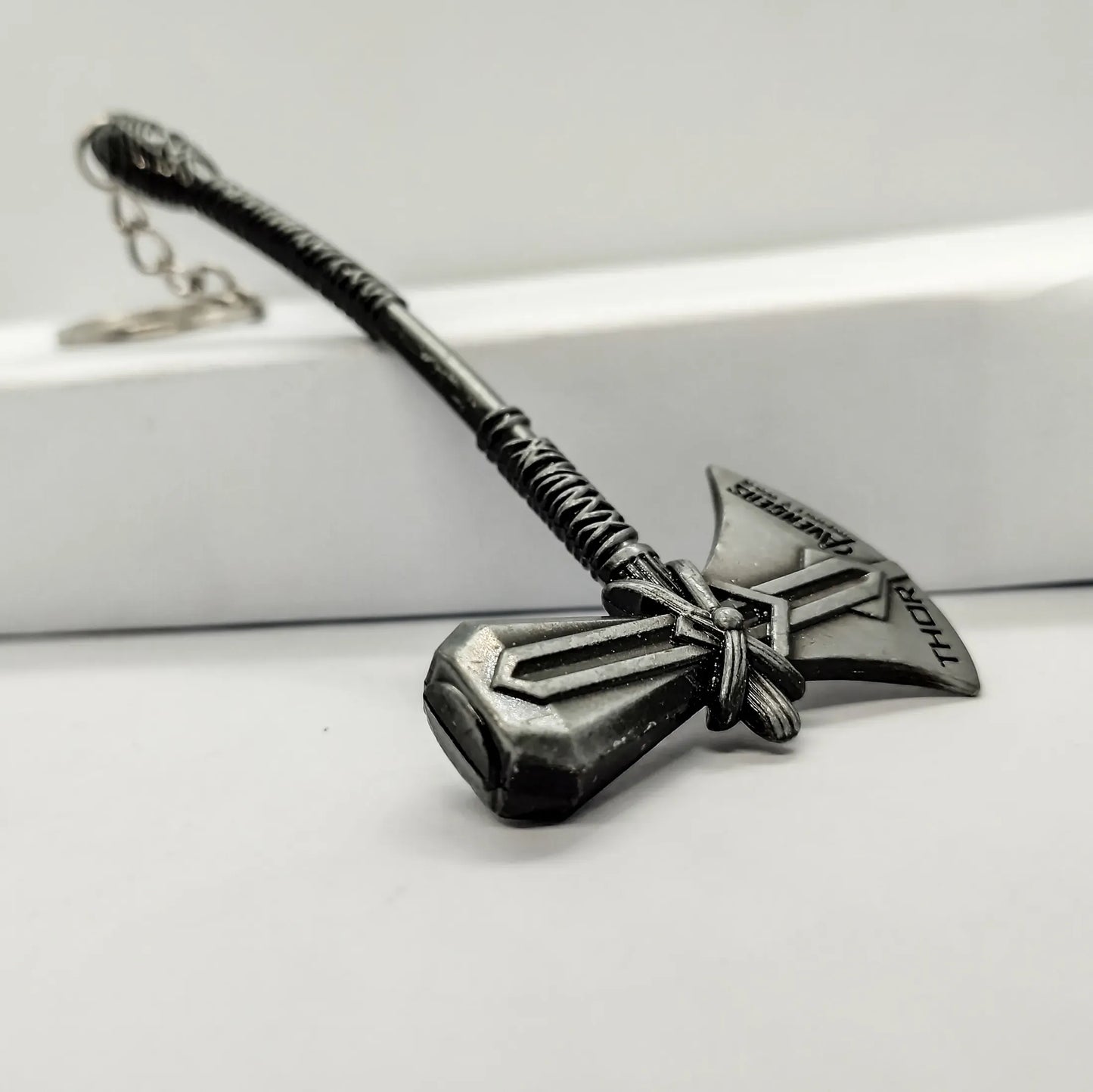 Metal Thor Hammer Stormbreaker Axe Keychain