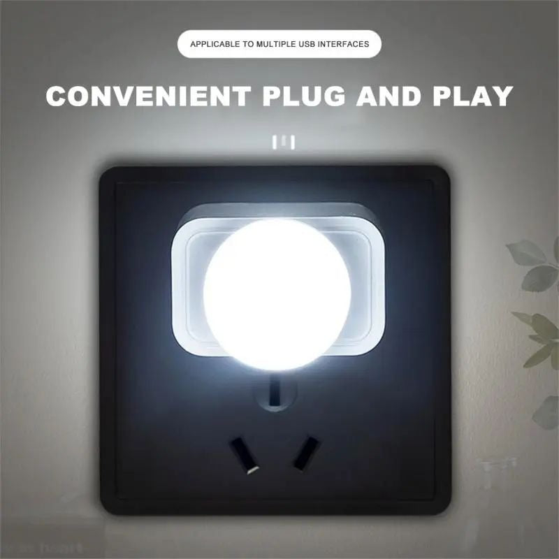 4 Piece USB Lamp Mini LED Night Light