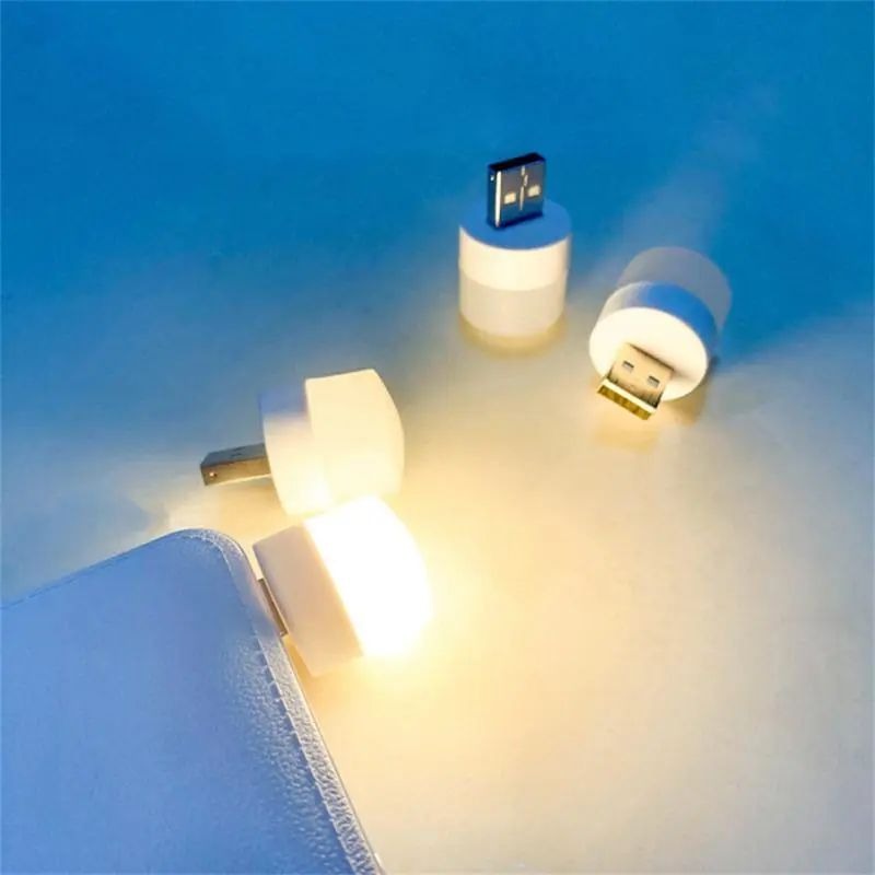 4 Piece USB Lamp Mini LED Night Light