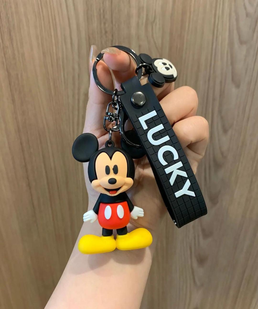 Mickey Mouse Keychain with strap