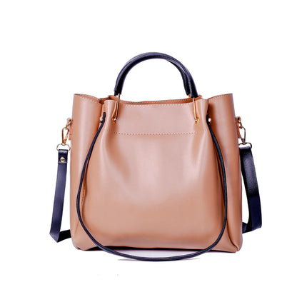 Job Joy Tortilla And Black 2 Pcs Handbag