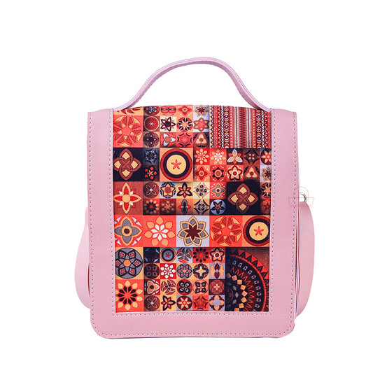 T-Pink Vibrant Crossbody Bag