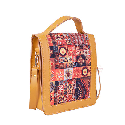 Mustard Vibrant Crossbody Bag