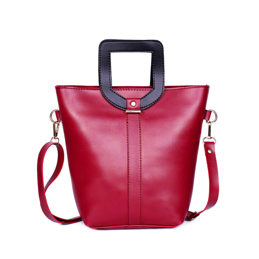 Victoria Maroon Ladies Handbag