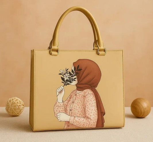 Women's Canvas Printed Tote Bag