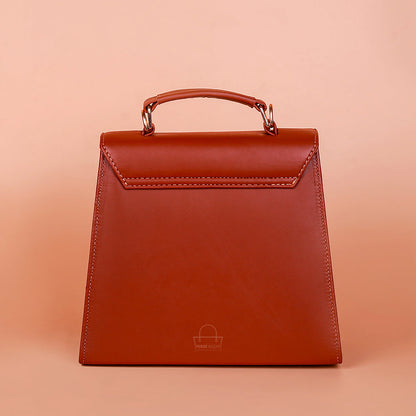 Formal Brown Handbag