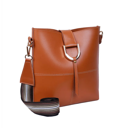 Classio Brown Crossbody Bag