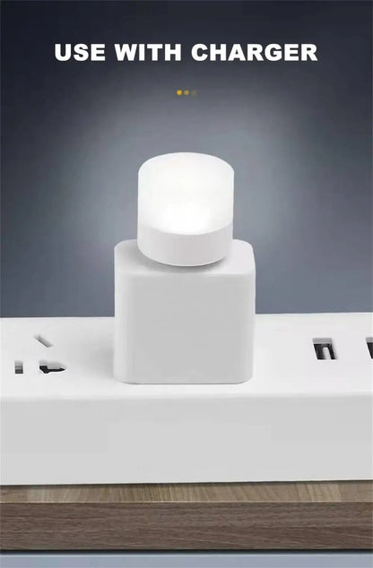 4 Piece USB Lamp Mini LED Night Light