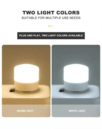 4 Piece USB Lamp Mini LED Night Light