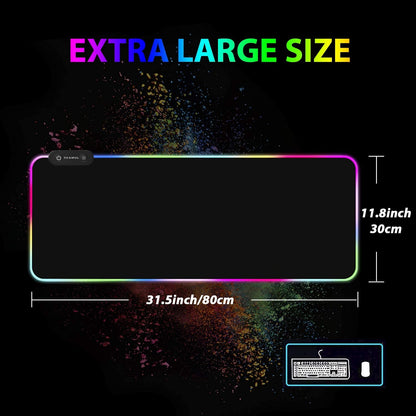 RGB Gaming Mouse Pad ASURE
